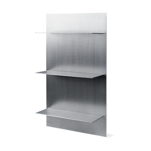Ferm Living Lager Triple wandplank Aluminium