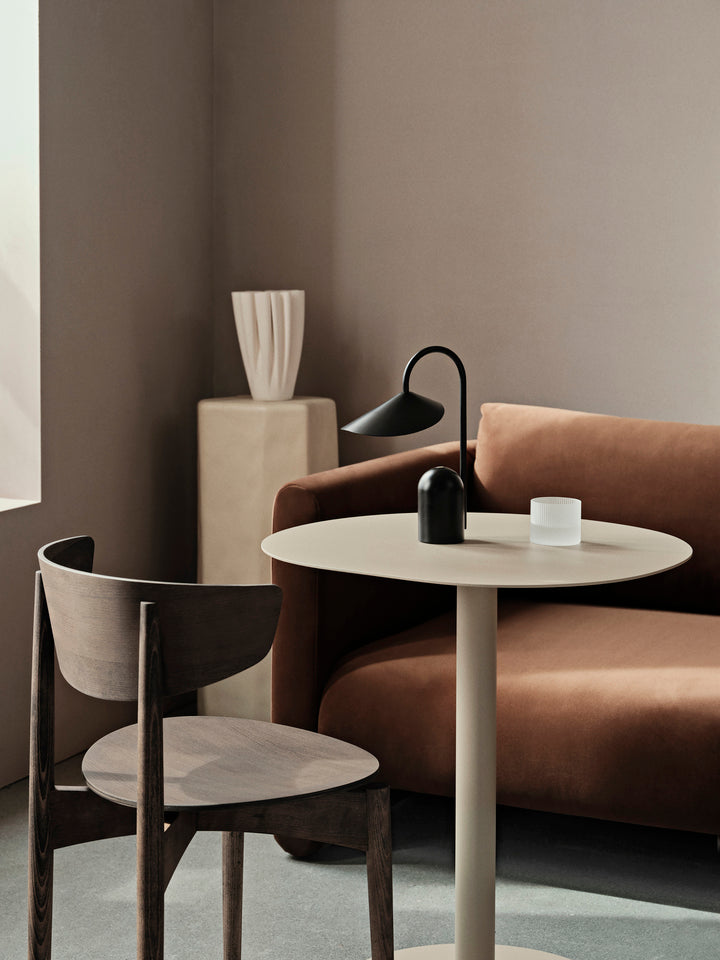 Ferm Living Herman Wood eetkamerstoel Dark Stained Beech