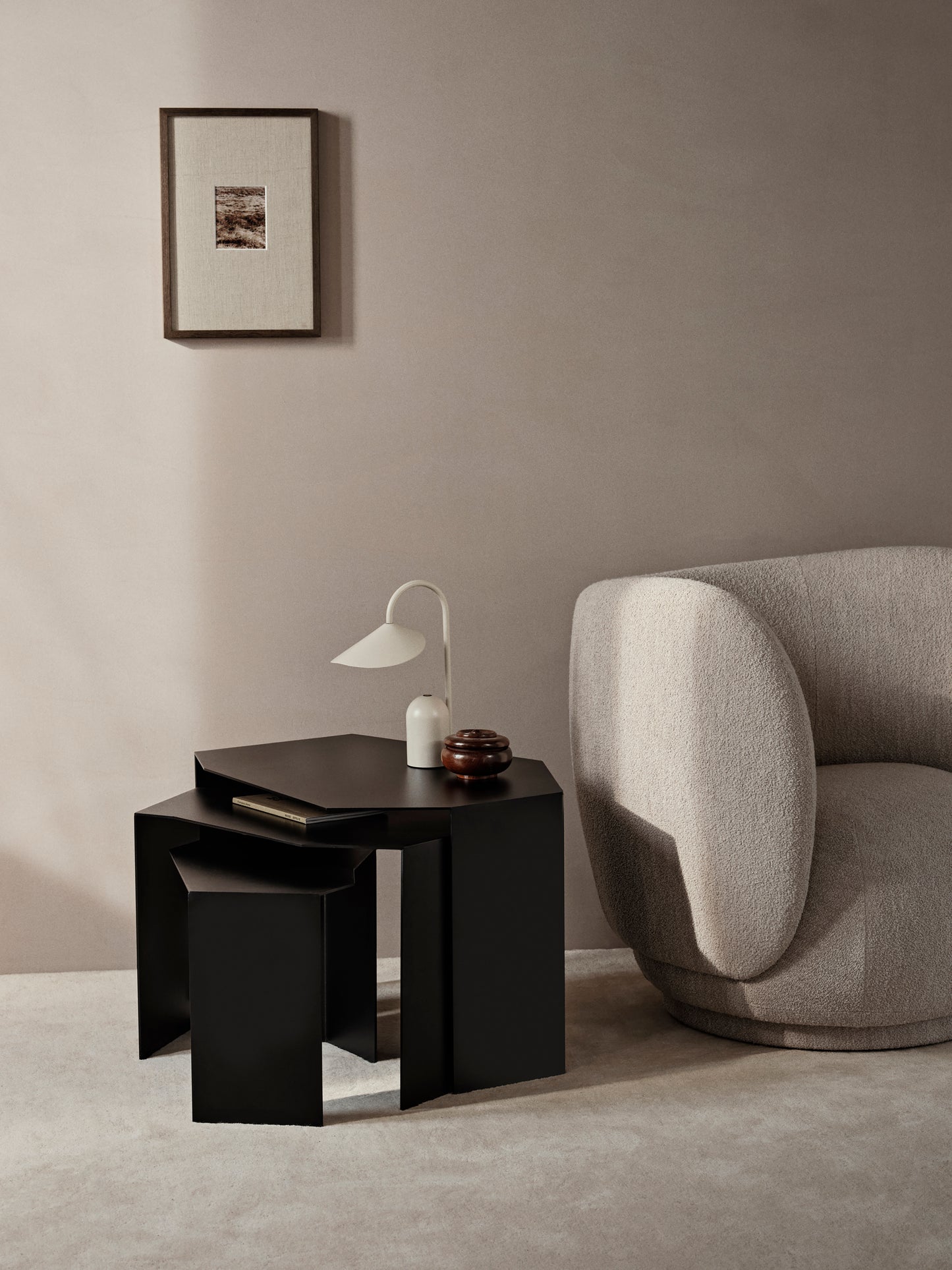 Ferm Living Arum tafellamp Cashmere