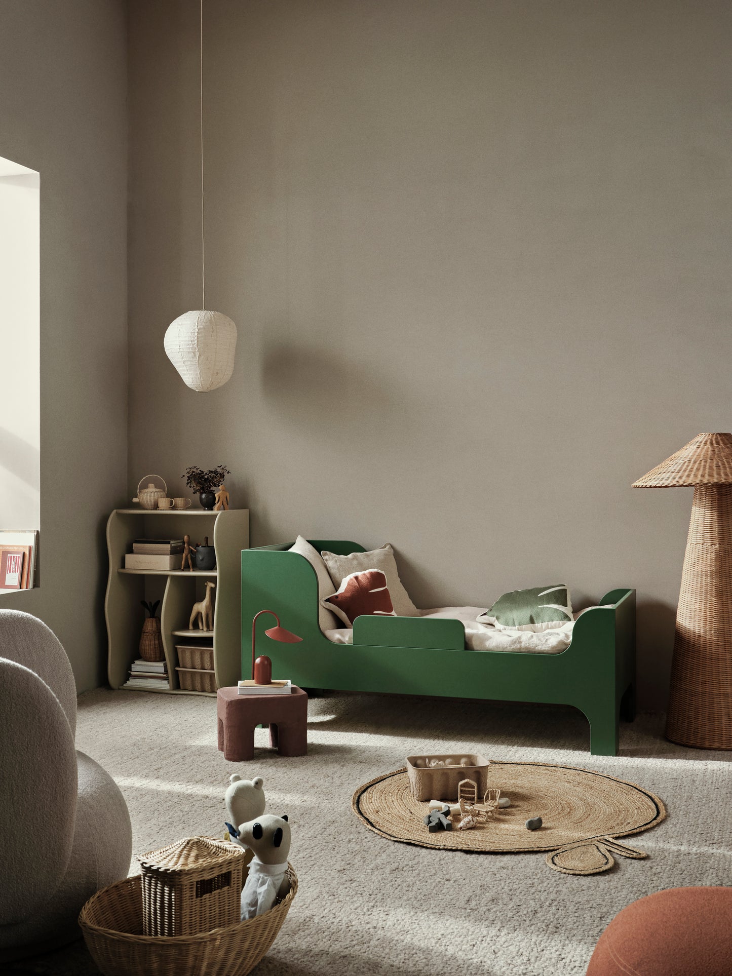 Ferm Living Kurbis lampenkap 40 cm Natural