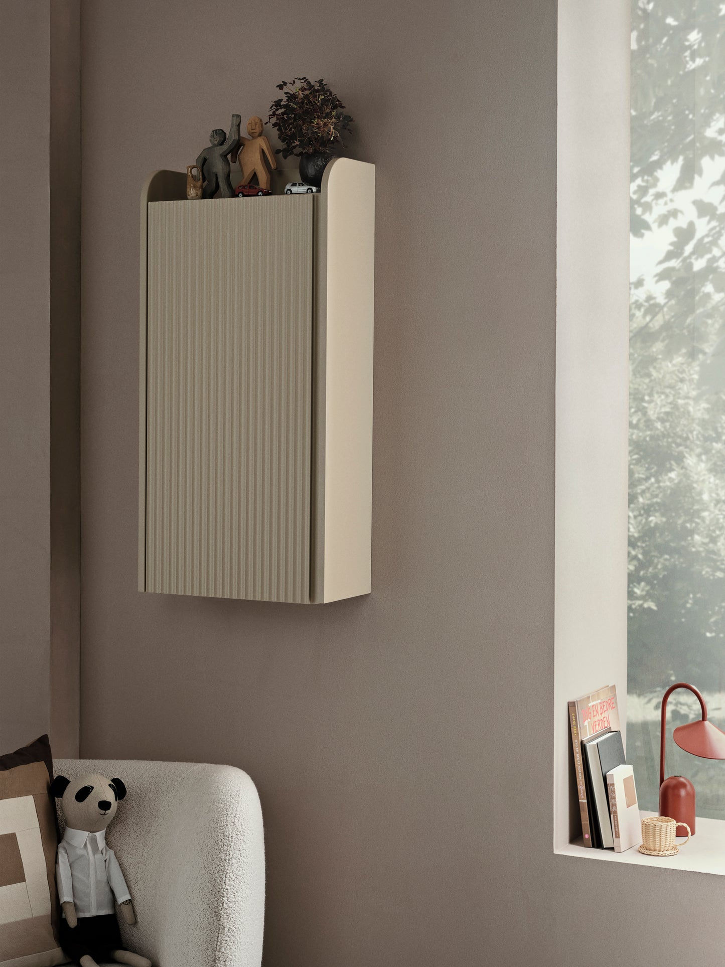 Ferm Living Sill wandkast 42x85 cm Cashmere
