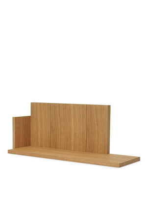 Ferm Living Stagger Low wandplank geolied eiken