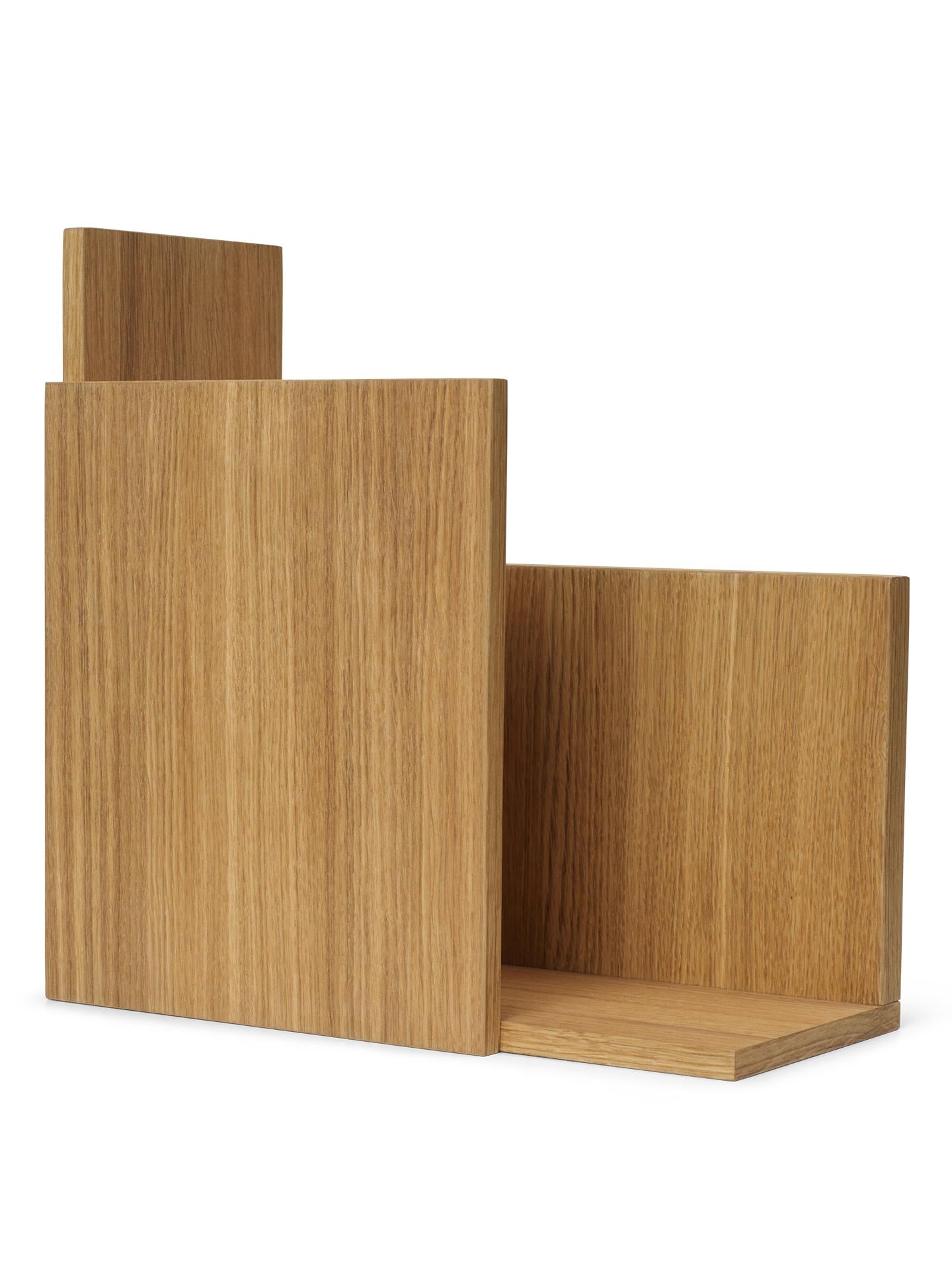 Ferm Living Stagger Square wandplank geolied eiken