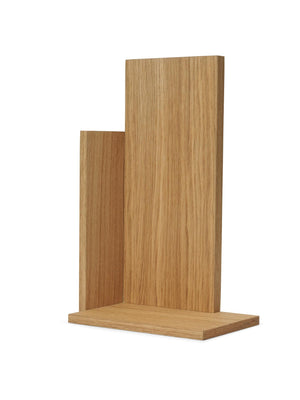 Ferm Living Stagger Tall wandplank geolied eiken