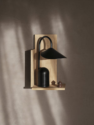 Ferm Living Stagger Tall wandplank geolied eiken
