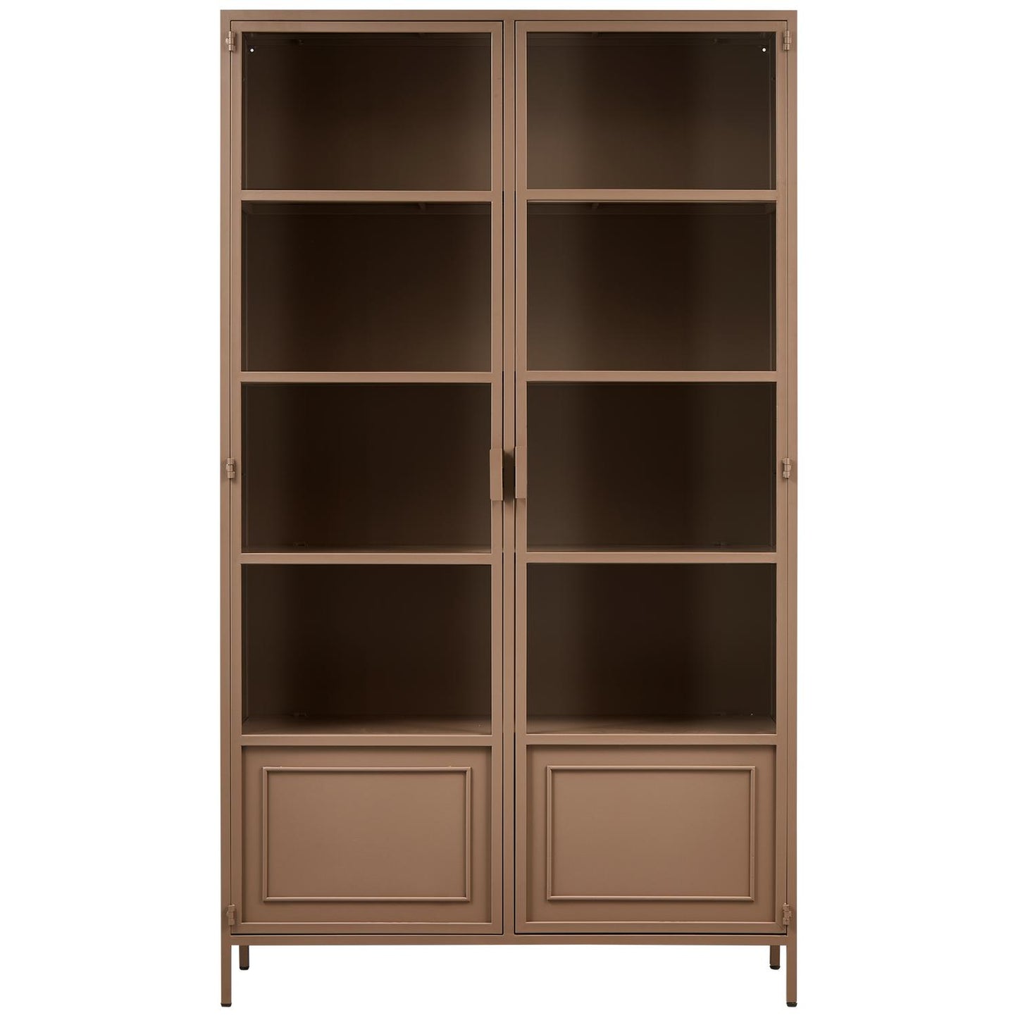WOOOD Ronja vitrinekast metaal Military Brown