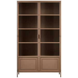 WOOOD Ronja vitrinekast metaal Military Brown