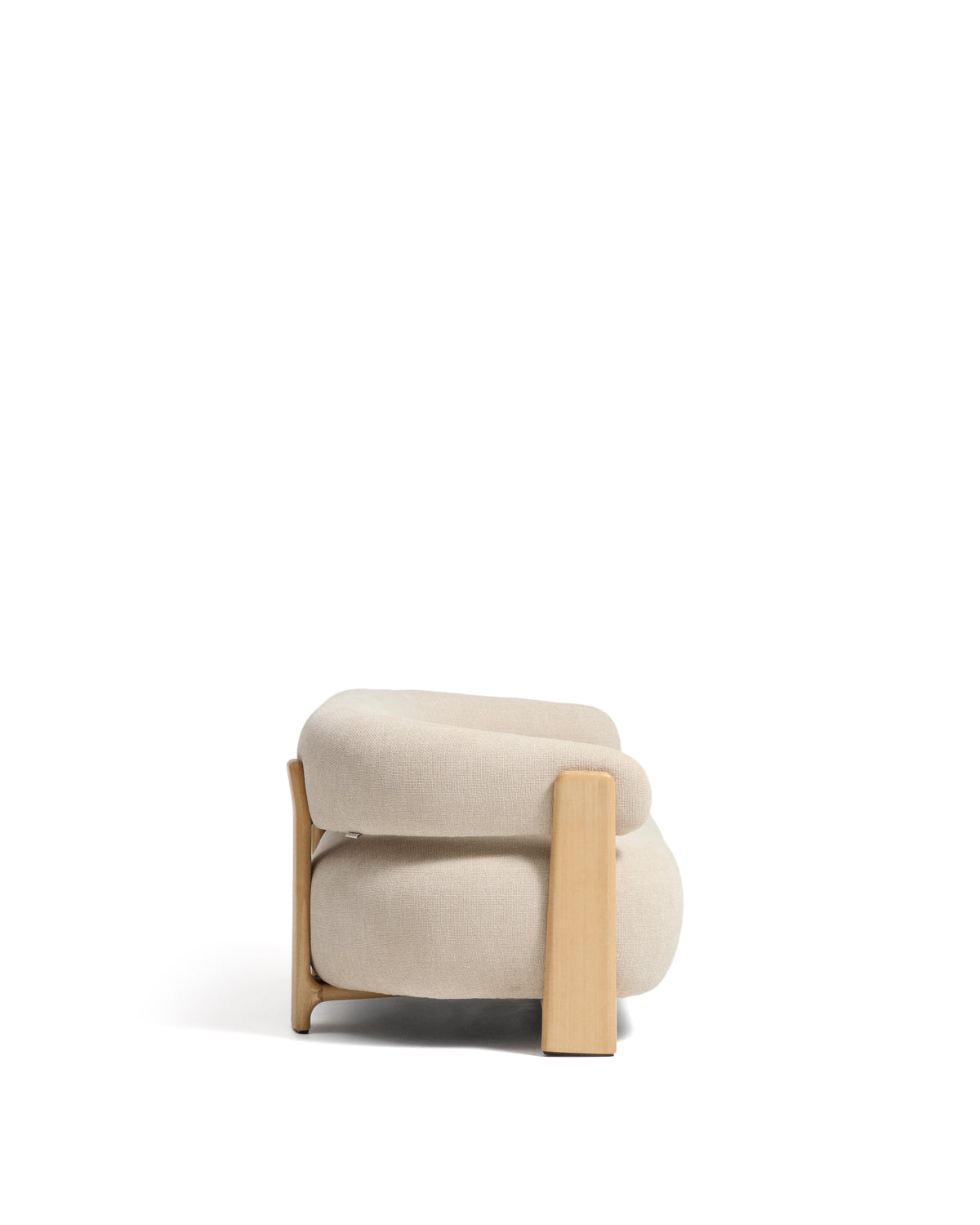 Kave Home Granite 2-zitsbank chenille Beige/naturel