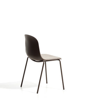 Kave Home Debari eetkamerstoel chenille Brown