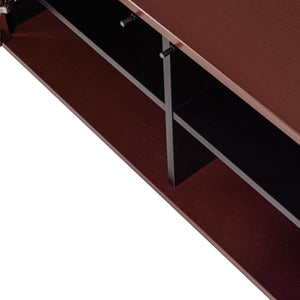 WOOOD New Gravure tv-meubel 150 cm Bordeauxrood