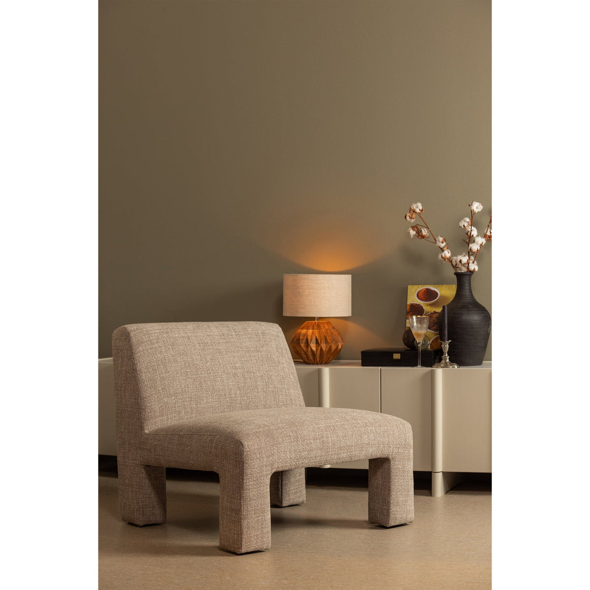 WOOOD Lavid fauteuil Naturel