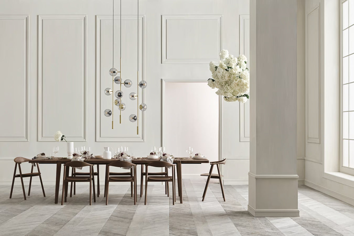 Bolia Graceful eettafel 240x95 cm donker geolied eiken