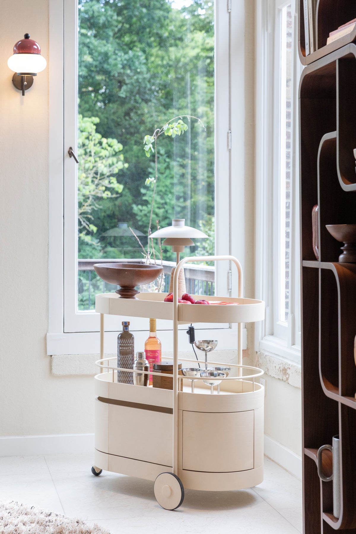Zuiver Bumble wandlamp Red