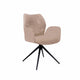 HelloChair HC38 Fenn armstoel Tango Sand spinpoot zwart