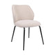 HelloChair HC21 Rivi eetkamerstoel Lake Linen vierpoot zwart