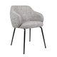 HelloChair HC05 Shulby eetkamerstoel Field Brown vierpoot zwart