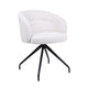 HelloChair HC06 Suskin eetkamerstoel Lake Cream spinpoot zwart