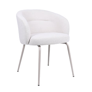 HelloChair HC06 Suskin eetkamerstoel Lake Cream vierpoot beige