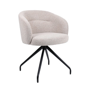 HelloChair HC06 Suskin eetkamerstoel Lake Oats spinpoot zwart