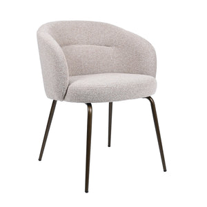 HelloChair HC06 Suskin eetkamerstoel Lake Oats vierpoot anodic brown