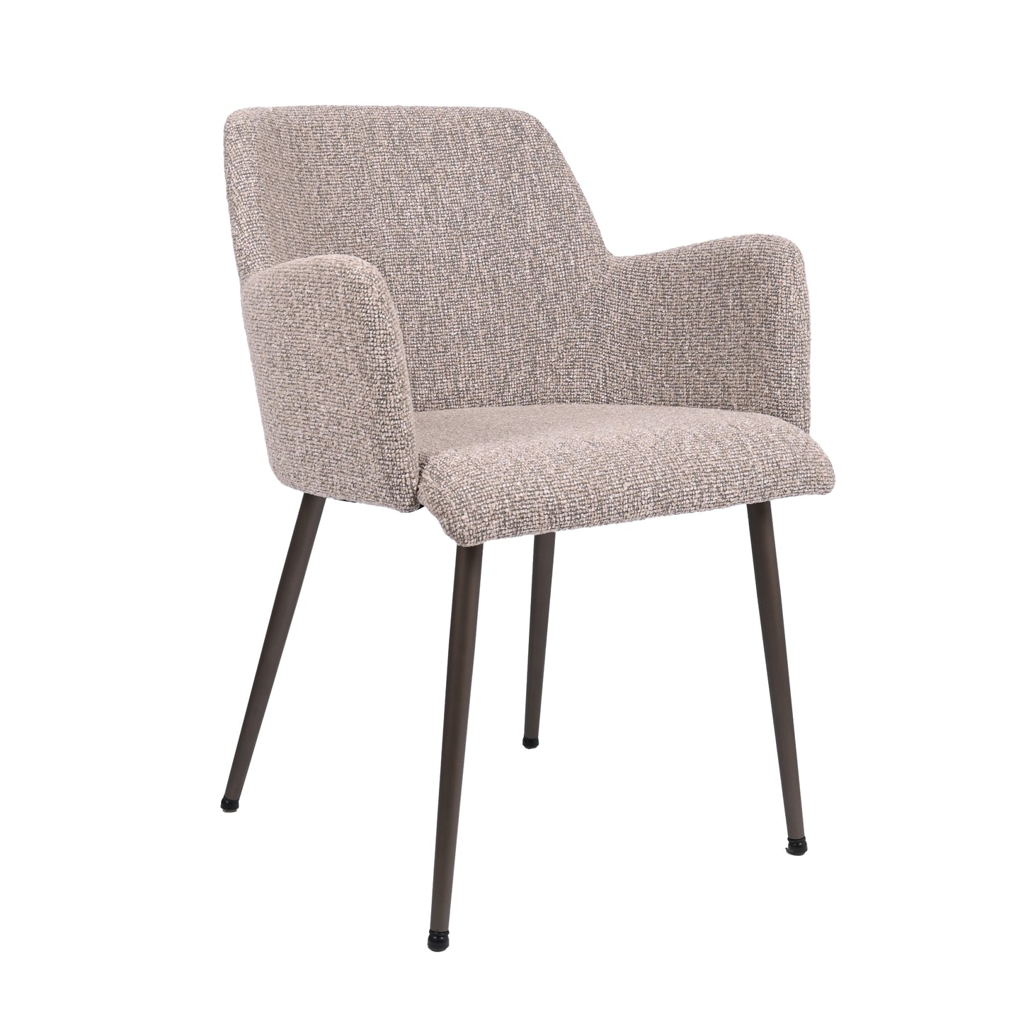 HelloChair HC119 Lysa eetkamerstoel Lodge Sand vierpoot zwart
