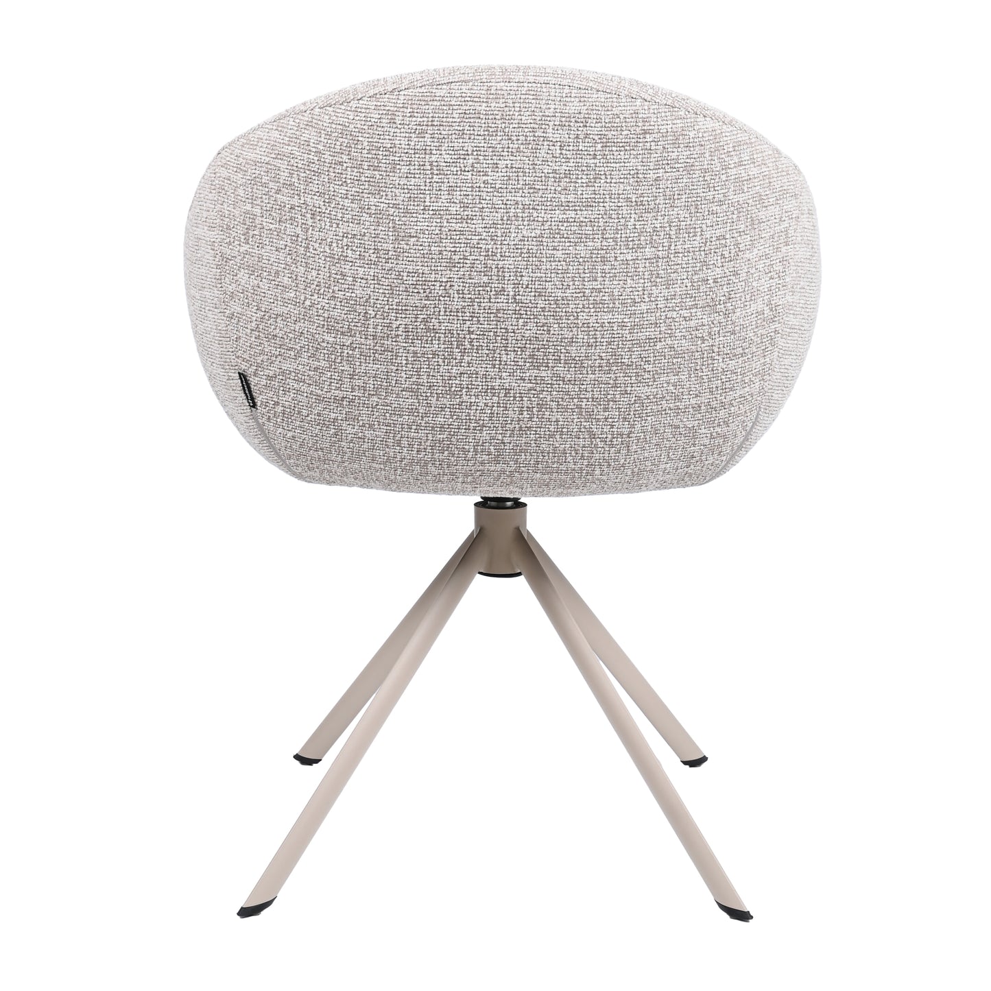 HelloChair HC18 Silven eetkamerstoel spinpoot beige Amber Beige