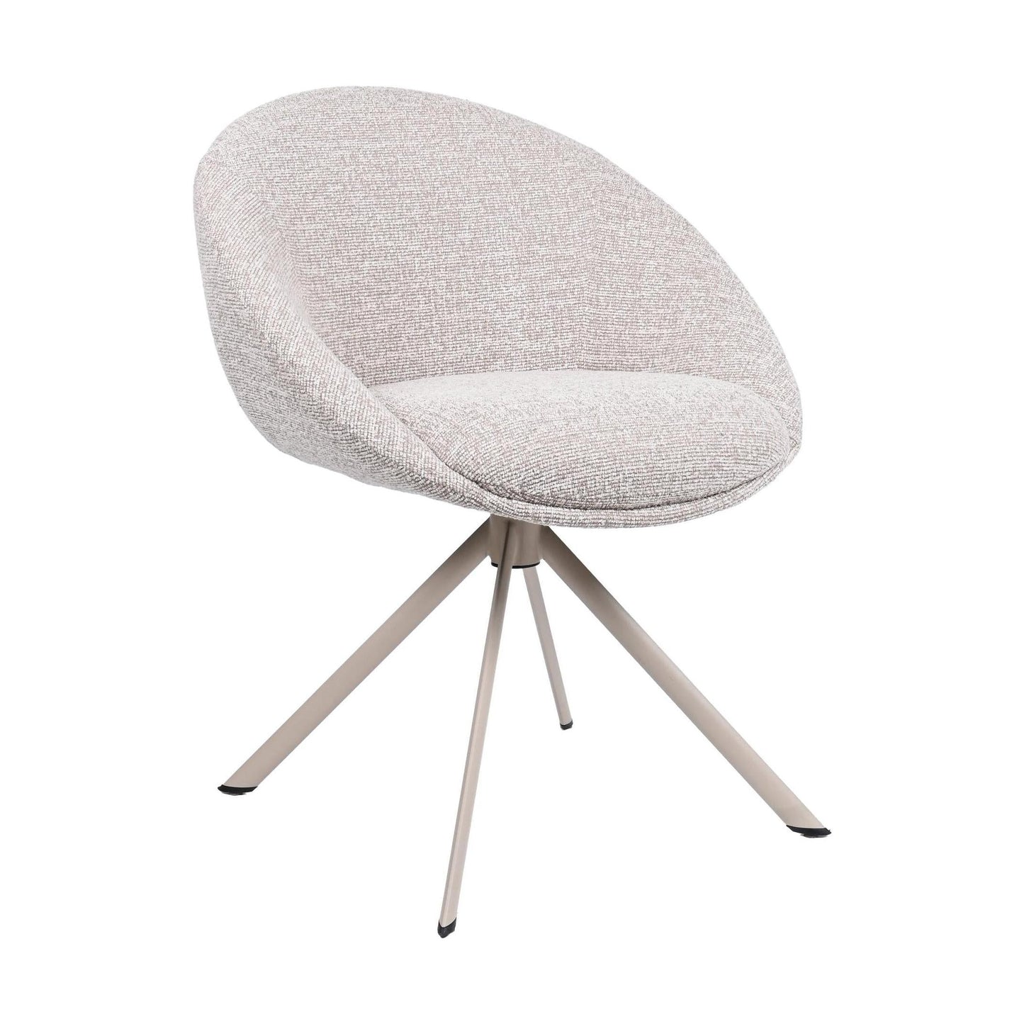 HelloChair HC18 Silven eetkamerstoel spinpoot beige Amber Beige