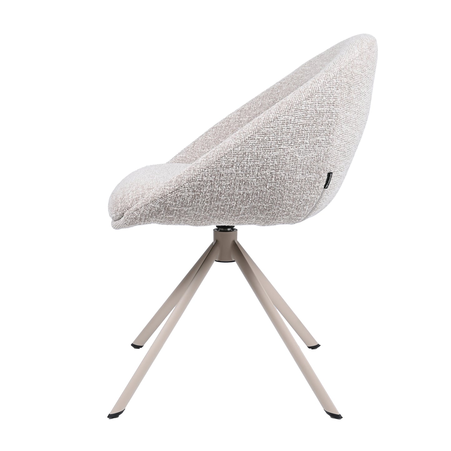HelloChair HC18 Silven eetkamerstoel spinpoot beige Amber Beige