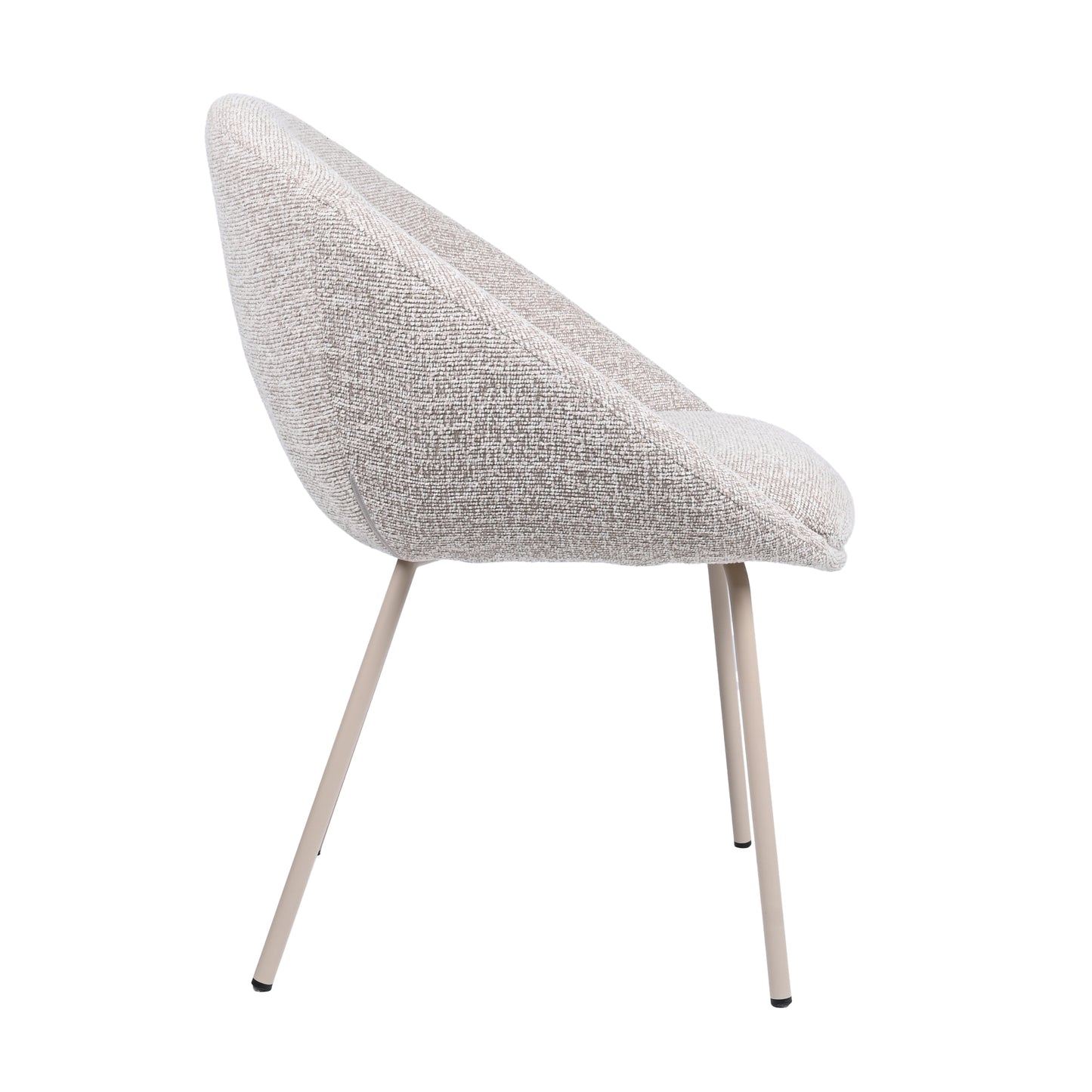 HelloChair HC18 Silven eetkamerstoel vierpoot beige Amber Beige