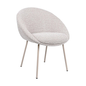 HelloChair HC18 Silven eetkamerstoel vierpoot beige Amber Beige
