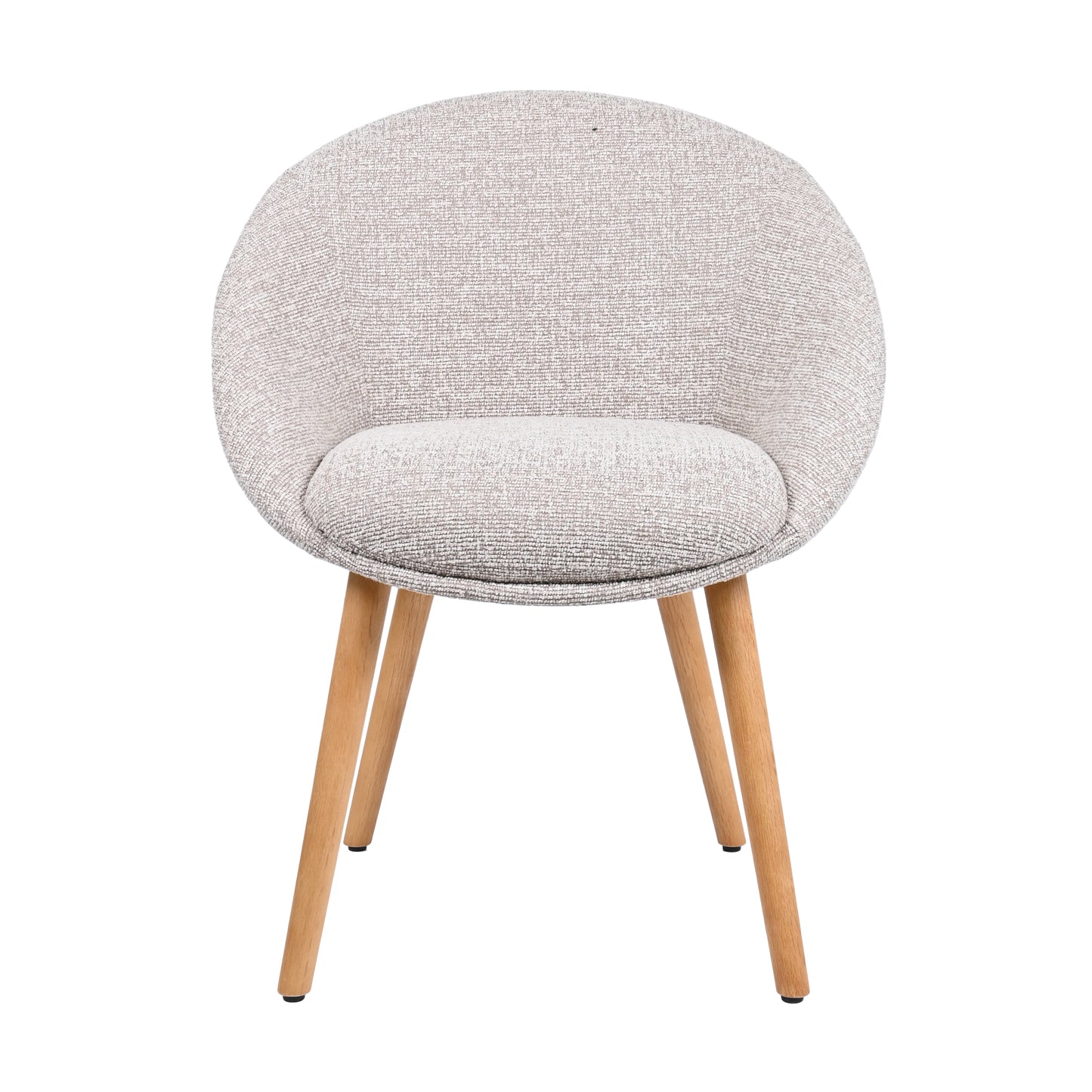 HelloChair HC18 Silven eetkamerstoel houten poot Amber Beige