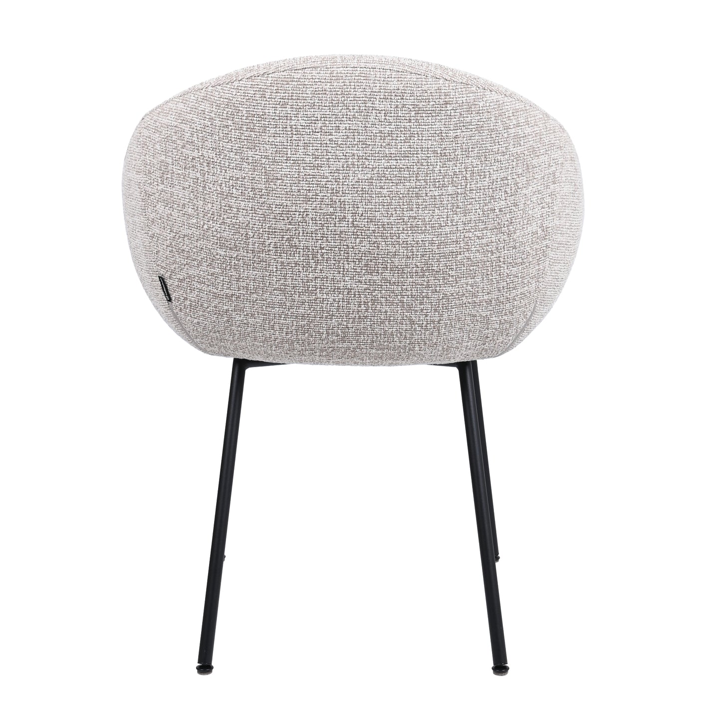 HelloChair HC18 Silven eetkamerstoel vierpoot zwart Amber Beige