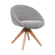 HelloChair HC18 Silven eetkamerstoel Amber Black Camel spinpoot hout naturel