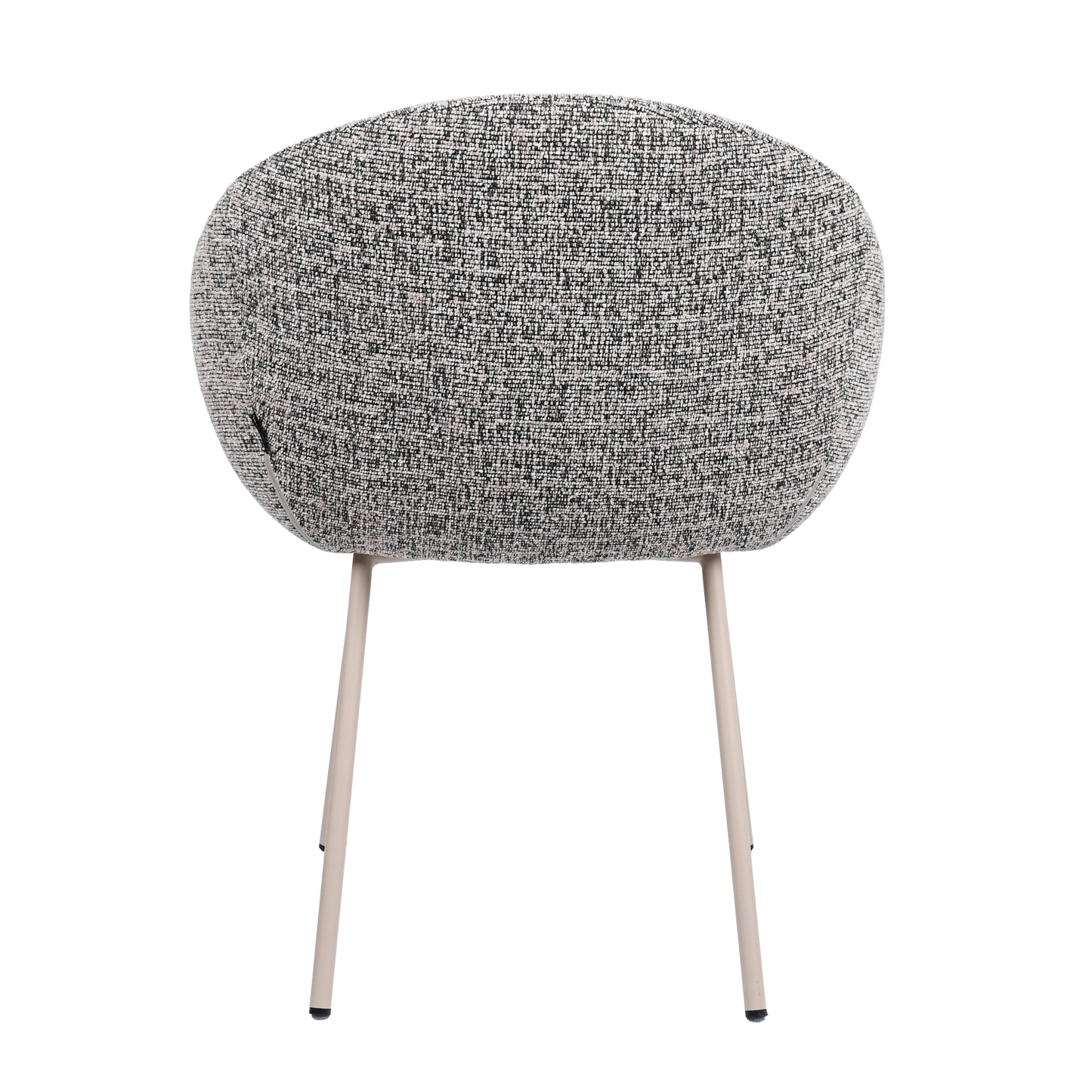 HelloChair HC18 Silven eetkamerstoel vierpoot beige Amber Black Camel