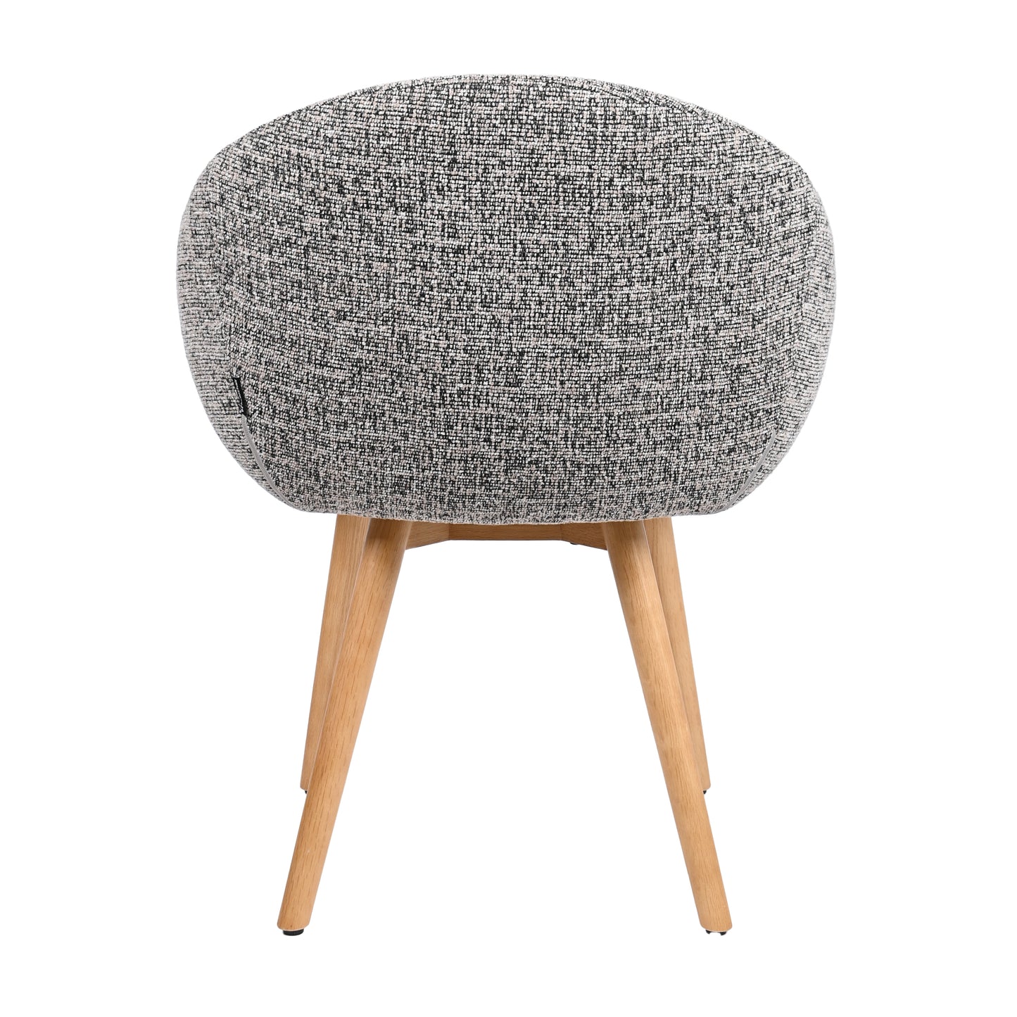 HelloChair HC18 Silven eetkamerstoel houten poot Amber Black Camel