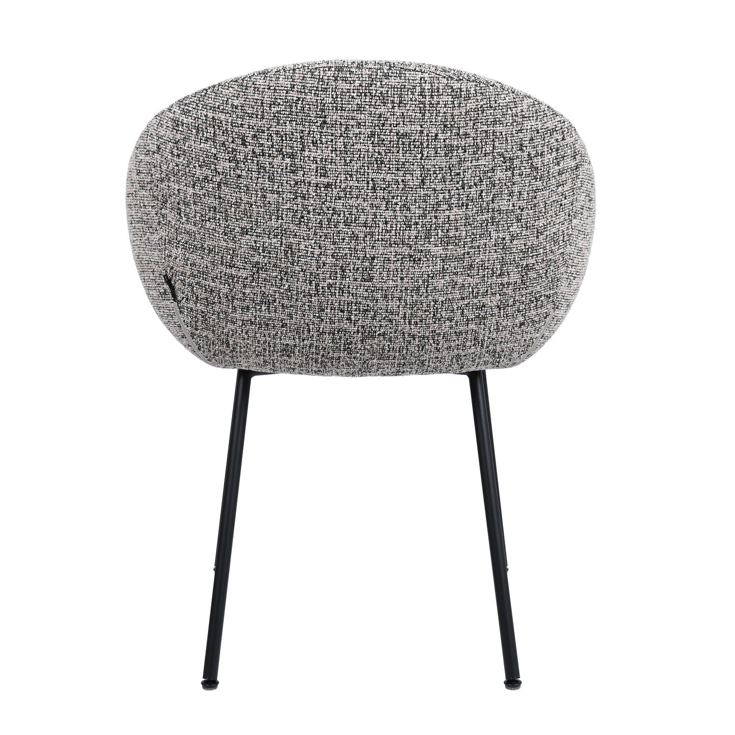 HelloChair HC18 Silven eetkamerstoel vierpoot zwart Amber Black Camel