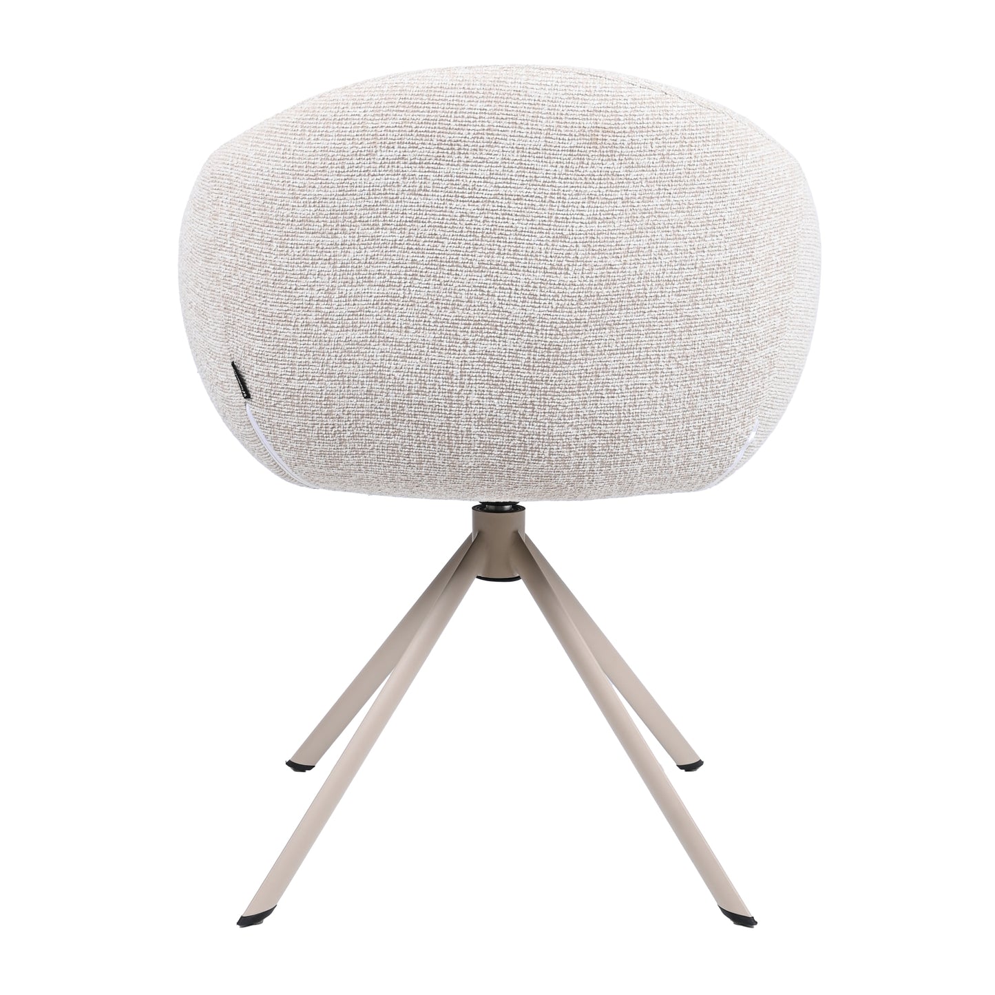 HelloChair HC18 Silven eetkamerstoel spinpoot beige Amber Natural