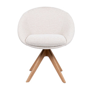 HelloChair HC18 Silven eetkamerstoel Amber Natural spinpoot hout naturel