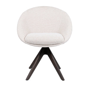 HelloChair HC18 Silven eetkamerstoel Amber Natural spinpoot hout walnoot