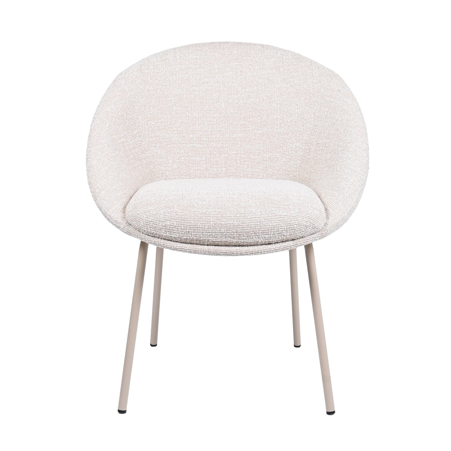 HelloChair HC18 Silven eetkamerstoel vierpoot beige Amber Natural
