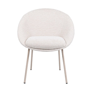 HelloChair HC18 Silven eetkamerstoel vierpoot beige Amber Natural