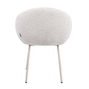 HelloChair HC18 Silven eetkamerstoel vierpoot beige Amber Natural
