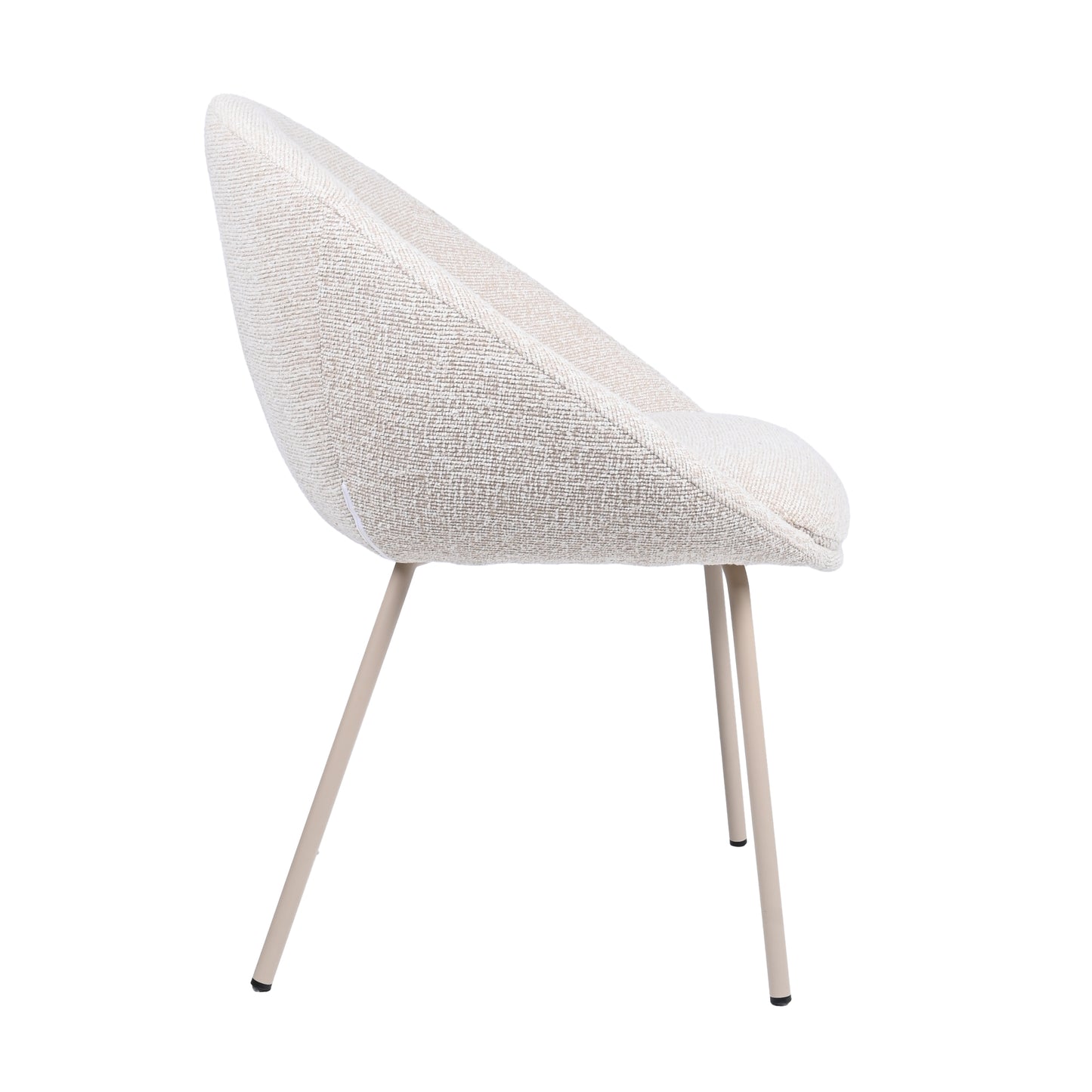 HelloChair HC18 Silven eetkamerstoel vierpoot beige Amber Natural