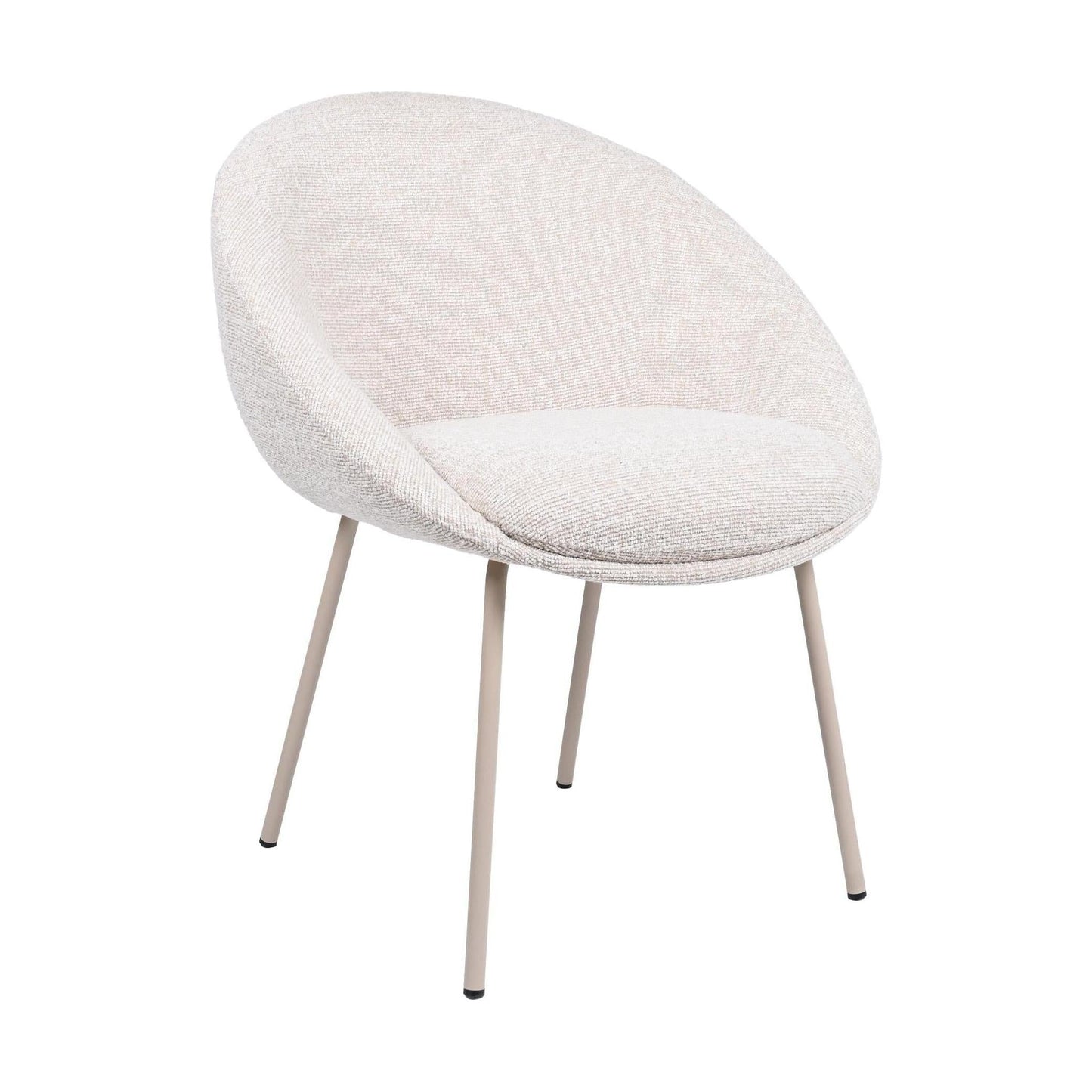 HelloChair HC18 Silven eetkamerstoel vierpoot beige Amber Natural