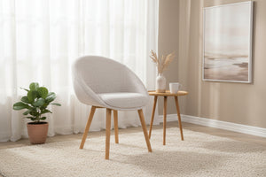 HelloChair HC18 Silven eetkamerstoel houten poot Amber Natural