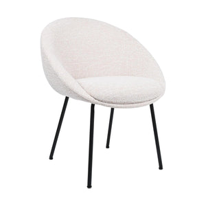 HelloChair HC18 Silven eetkamerstoel vierpoot zwart Amber Natural