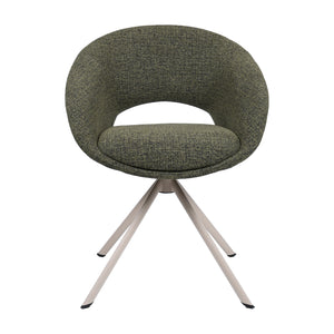 HelloChair HC19 Tovi eetkamerstoel spinpoot beige Global Green