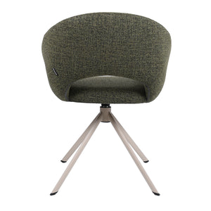 HelloChair HC19 Tovi eetkamerstoel spinpoot beige Global Green