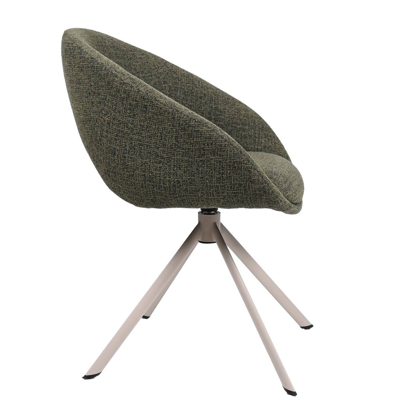 HelloChair HC19 Tovi eetkamerstoel spinpoot beige Global Green