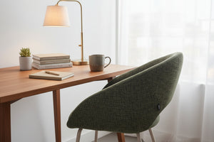HelloChair HC19 Tovi eetkamerstoel spinpoot beige Global Green